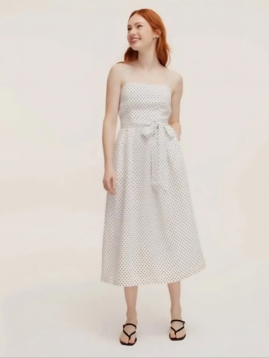 Kate Spade X Target Dresses & Skirts - Kate Spade New York X Target Womens Mini Polka Dot Tie Waist Midi Dress